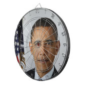 Barack Obama Dartbord (Voorkant Rechts)