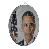 Barack Obama Dartbord (Voorkant Links)