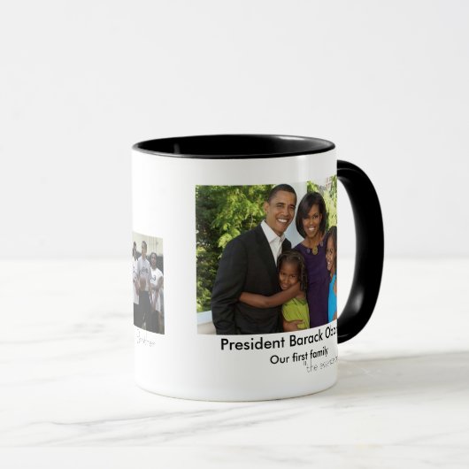 Barack Obama, "de essentie van cool" Mok (Voorkant rechts)