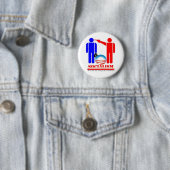 Barack Obama de socialist Ronde Button 5,7 Cm (In situ)
