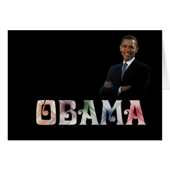 Barack Obama Design (Voorkant Horizontaal)