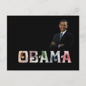 Barack Obama Design Briefkaart (Voorkant)