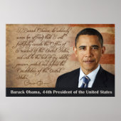 Barack Obama, eed of Kantoor Poster (Voorkant)