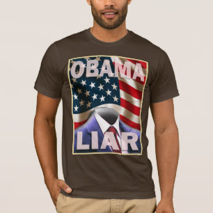Barack Obama - Empty Suite of Lies T-shirt