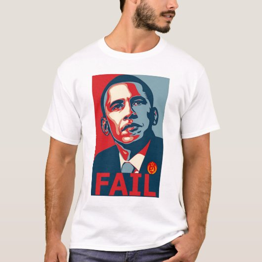 Barack Obama Fail T-shirt (Voorkant)