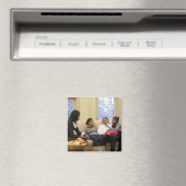 Barack Obama & Family Magneet (Insitu (Vaatwasser))