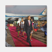 Barack Obama & Family Magneet (Voorkant)