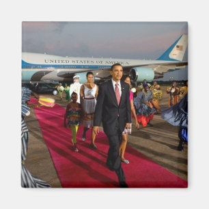 Barack Obama & Family Magneet