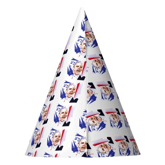 Barack Obama Feesthoedjes (Achterkant)