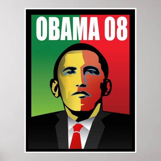 Barack Obama For President Poster (Voorkant)