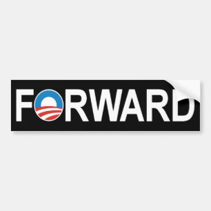 Barack Obama 'Forward' Bumpersticker
