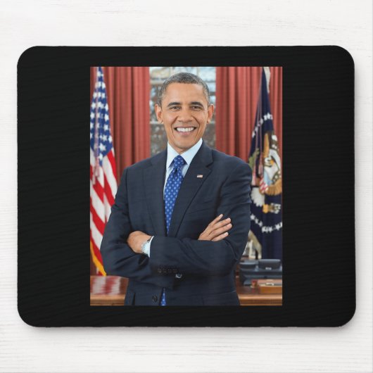 Barack Obama Foto 44ste President Potus Patriottis Muismat (Voorkant)