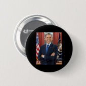 Barack Obama Foto 44ste President Potus Patriottis Ronde Button 5,7 Cm (Voorkant /achterkant)