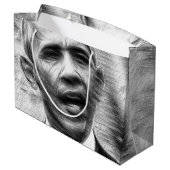 Barack Obama Groot Cadeauzakje (Achterkant Gekanteld)