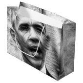 Barack Obama Groot Cadeauzakje (Voorkant Gekanteld)