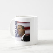 Barack Obama hart van passie Koffiemok (Voorkant links)