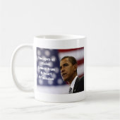 Barack Obama hart van passie Koffiemok (Links)