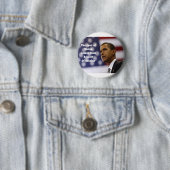 Barack Obama hart van passie Ronde Button 5,7 Cm (In situ)