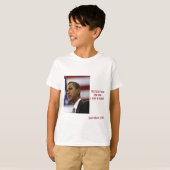 Barack Obama hart van passie T-shirt (Voorkant volledig)