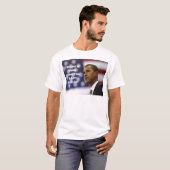Barack Obama hart van passie T-shirt (Voorkant volledig)