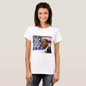 Barack Obama hart van passie T-shirt (Voorkant volledig)