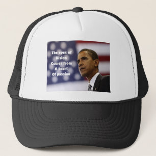 Barack Obama hart van passie Trucker Pet