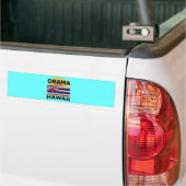 Barack Obama Hawaii Bumpersticker (Op Truck)