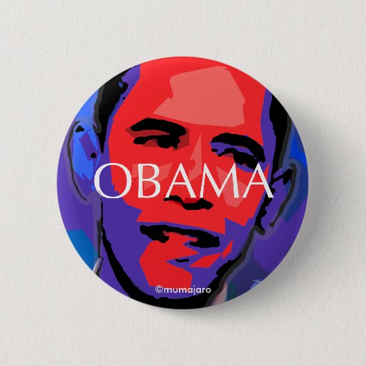 Barack Obama, het is waar, maar... Ronde Button 5,7 Cm (Voorkant)