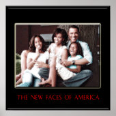 BARACK OBAMA: HET NIEUWE POSTER VAN DE EERSTE FAMI (Voorkant)