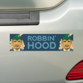 Barack Obama Hood Robin Hood Bumpersticker (Op auto)