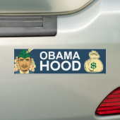 Barack Obama Hood Robin Hood Bumpersticker (Op auto)