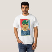 Barack Obama Hood Robin Hood T-shirt! Barack Obama T-shirt (Voorkant volledig)
