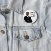 Barack Obama: Hoop Button (In situ)