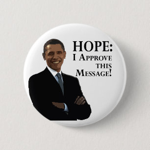 Barack Obama: Hoop Button
