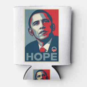 Barack Obama Hope Poster Blikjeskoeler