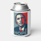 Barack Obama Hope Poster Blikjeskoeler (Blikje Achterkant)