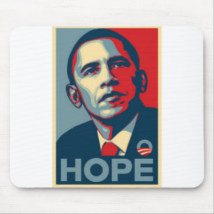 Barack Obama Hope Poster Muismat