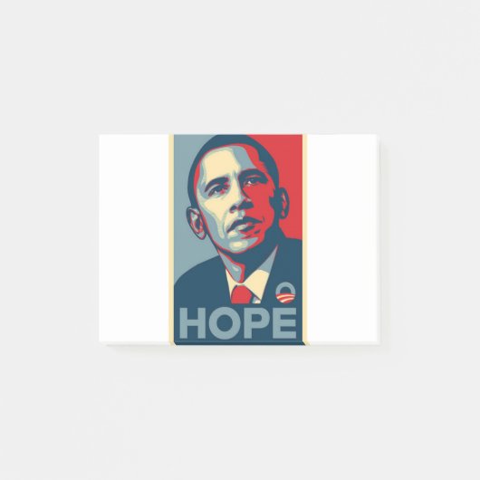 Barack Obama Hope Poster Post-it® Notes (Voorkant)