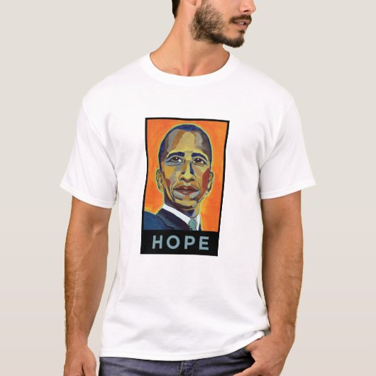 Barack Obama - Hope T-shirt (Voorkant)