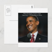 Barack Obama & Humor Quote Cadeaus & Kaarten (Voorkant / Achterkant)