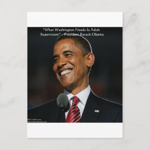 Barack Obama & Humor Quote Cadeaus & Kaarten