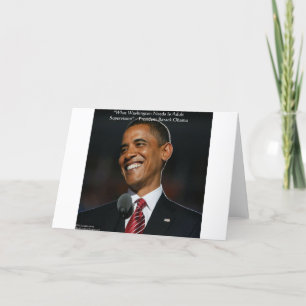 Barack Obama & Humor Quote Cadeaus & Kaarten