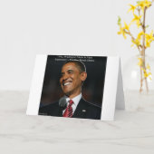 Barack Obama & Humor Quote Gifts & Kaarten (Gele Bloem)