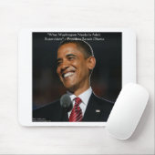 Barack Obama & Humor Quote Gifts & Kaarten Muismat (Met muis)
