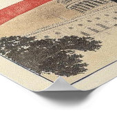 Barack Obama in front of American Flag and Capitol Poster (Hoek)