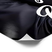 Barack Obama in Santa Hat Kerstmis Perfect Poster (Hoek)