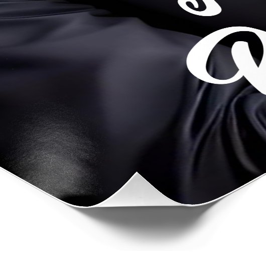 Barack Obama in Santa Hat Kerstmis Perfect Poster (Hoek)