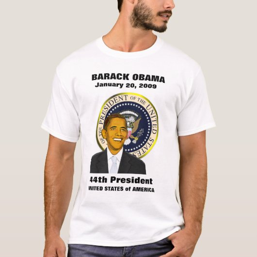 Barack Obama Inauguration Day Childrens T-shirt (Voorkant)