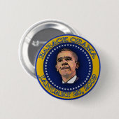 Barack Obama Inauguration Seal Souvenir Ronde Button 5,7 Cm (Voorkant /achterkant)