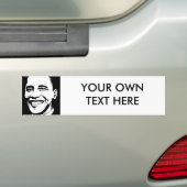 BARACK OBAMA INK ART BUMPERSTICKER (Op auto)